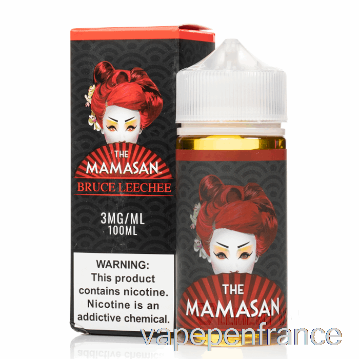 Bruce Leechee - Le Mamasan - Stylo Vape 100 Ml 6 Mg